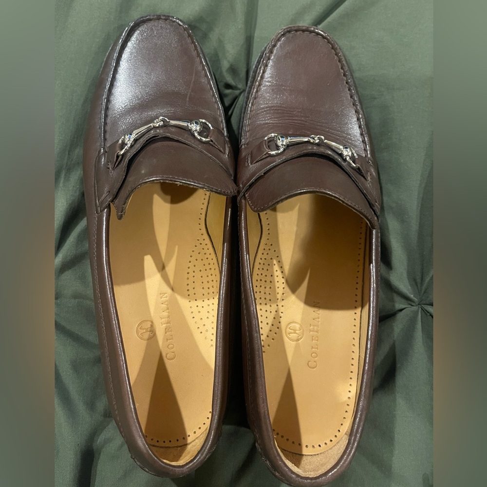 Cole Haan Womens Brown horse bit loafer - no box - size 10B - NWOT